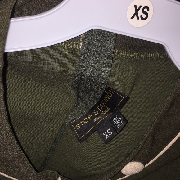 Stop Staring 30’s Bombshell Hot Cadet Dress - Picture 5 of 10